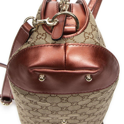 Gucci Heartbit Satchel Beige GG Canvas — view 7