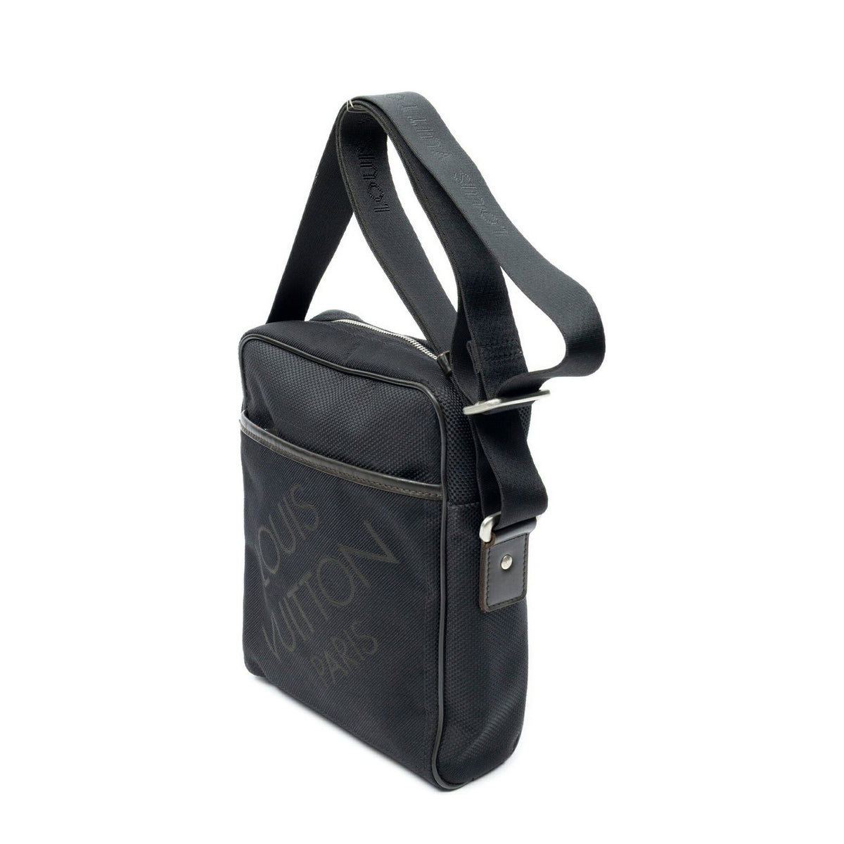 Louis Vuitton Citadin Messenger Bag Black Damier Geant — view 2