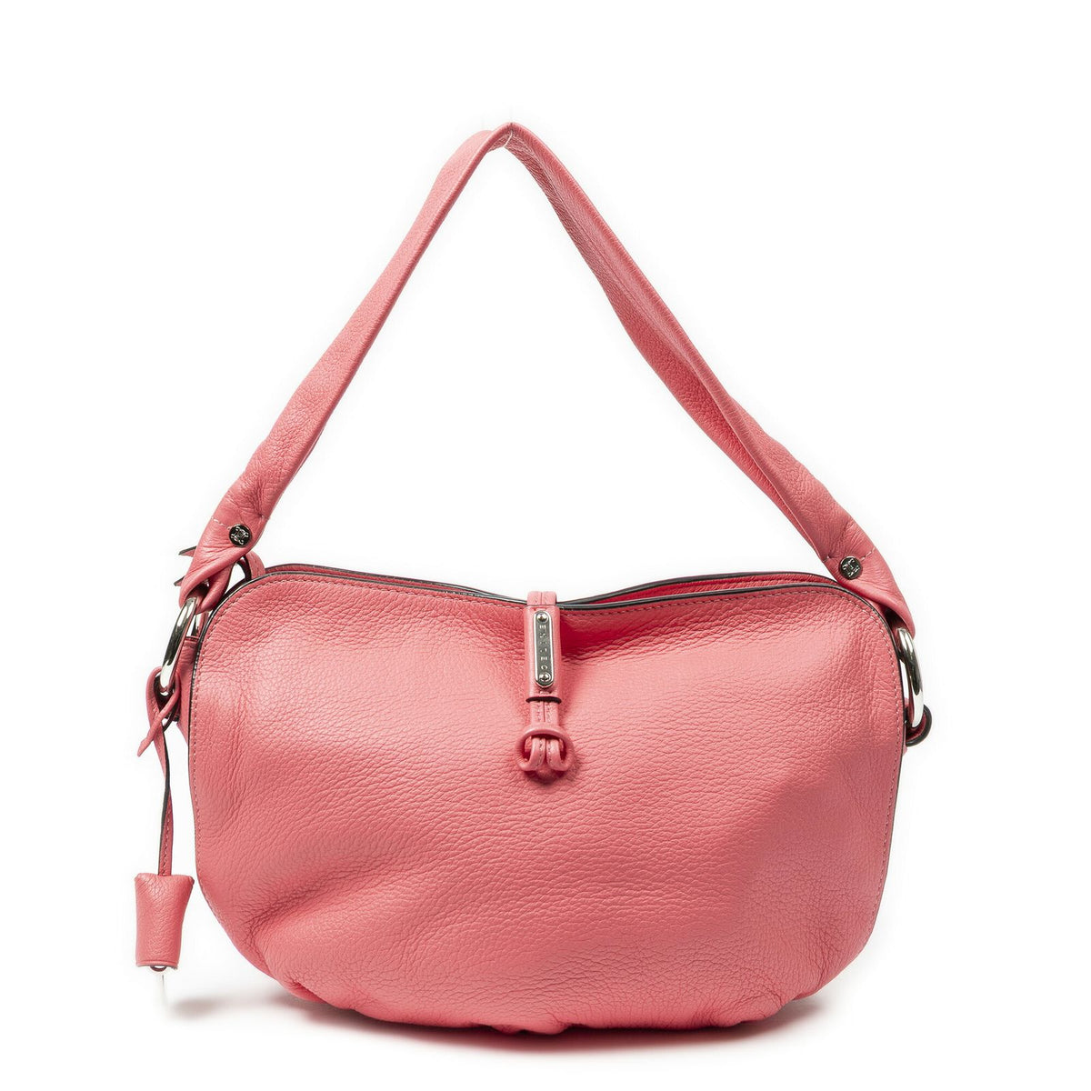 Celine Mini Bittersweet Fuchsia Pink Grain Calfskin Leather Shoulder Bag