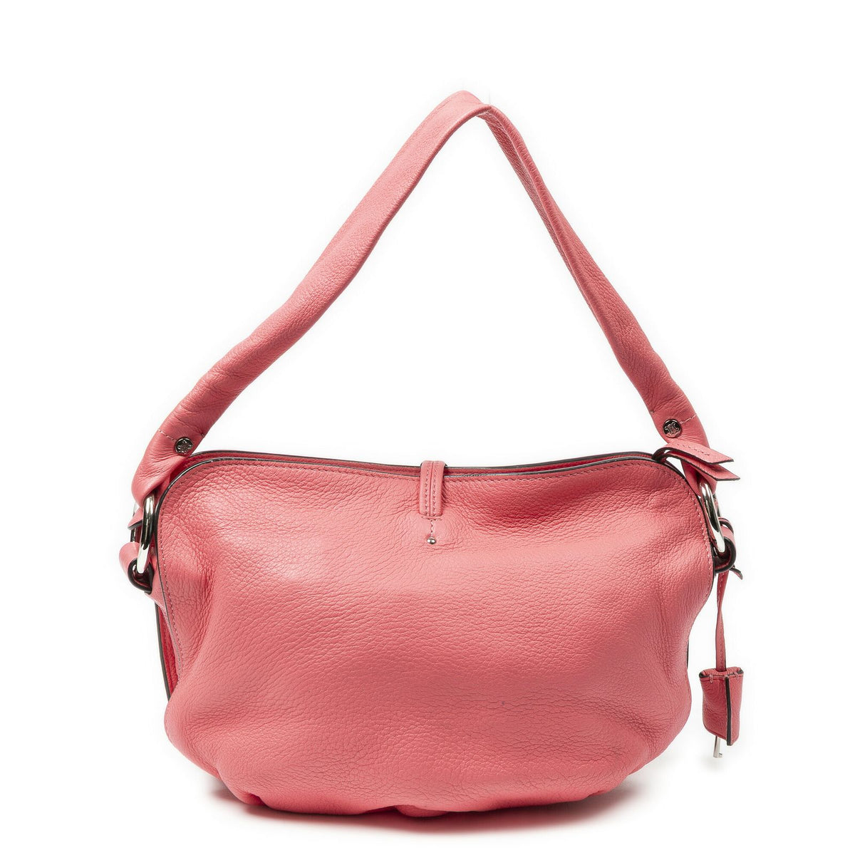 Celine Mini Bittersweet Fuchsia Pink Grain Calfskin Leather Shoulder Bag — view 5