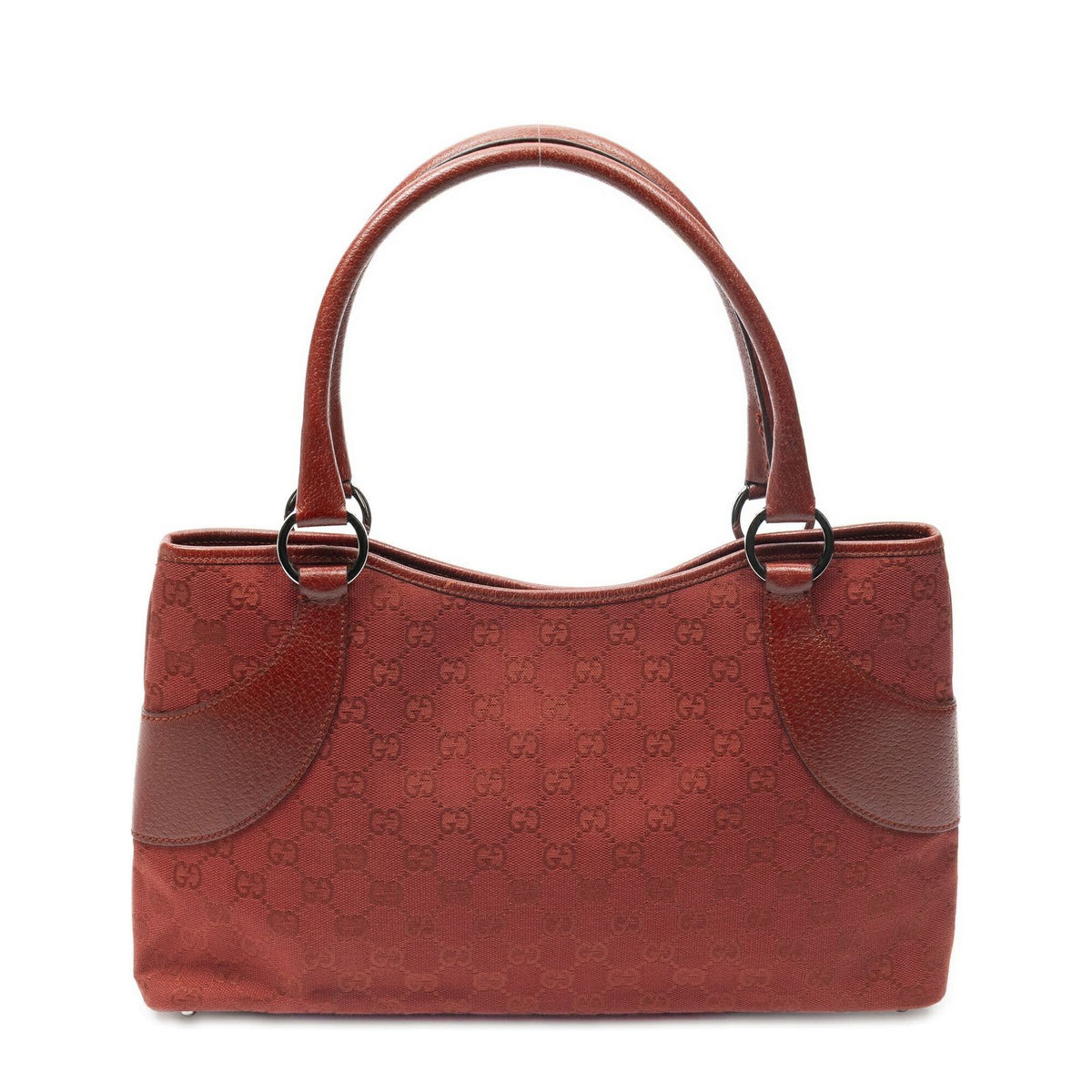 Gucci Tote Red GG Canvas — view 5