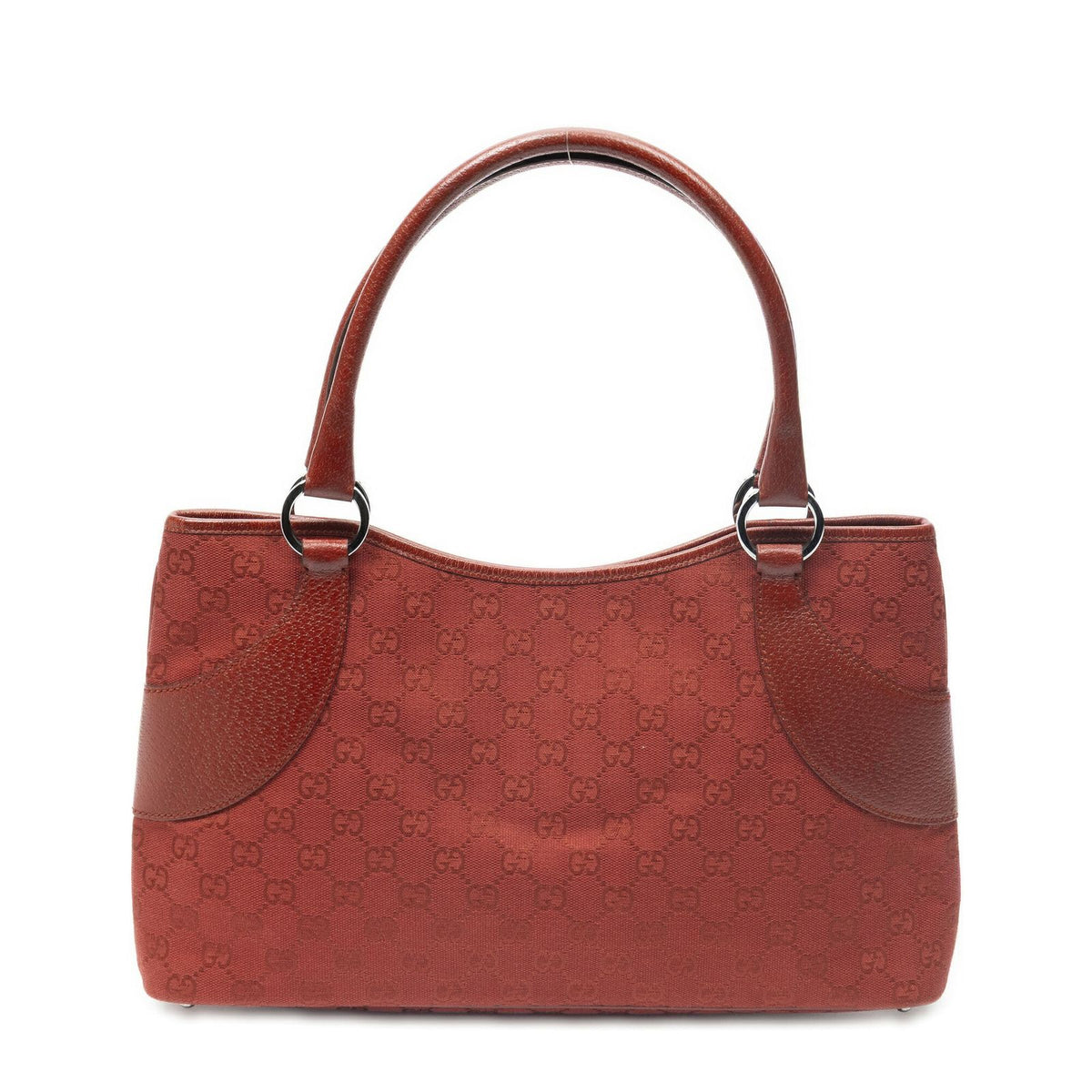 Gucci Tote Red GG Canvas
