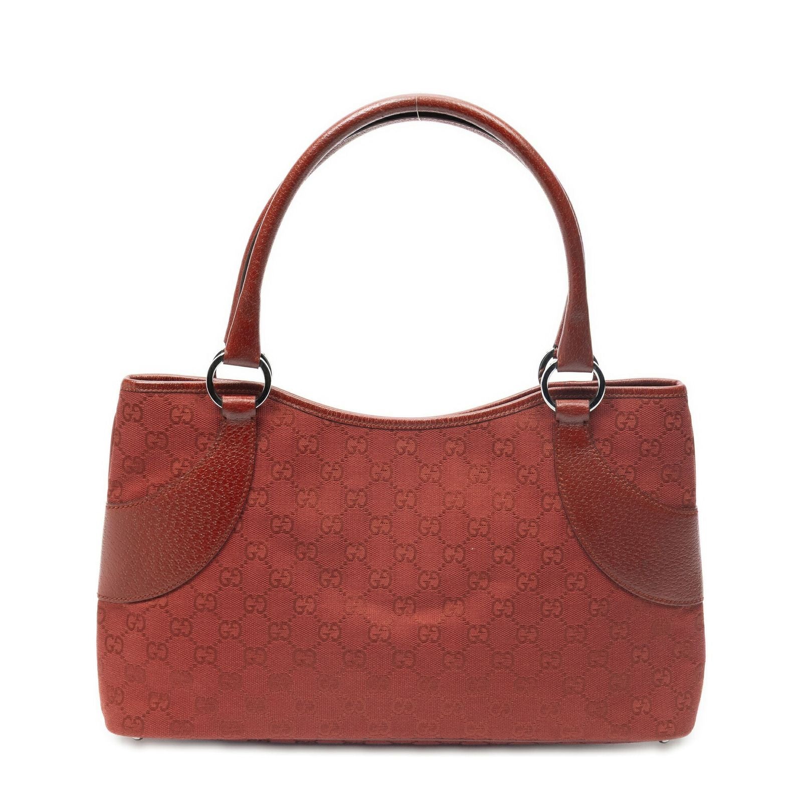 Gucci Tote Red GG Canvas