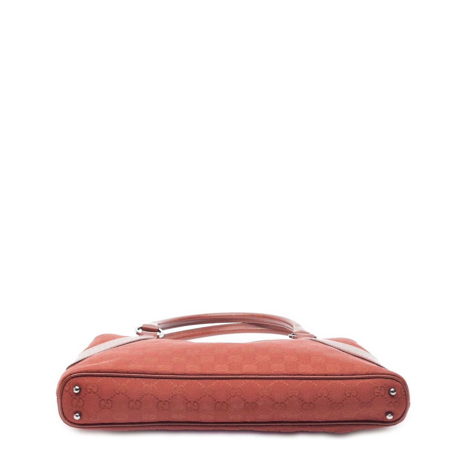 Gucci Tote Red GG Canvas — view 6