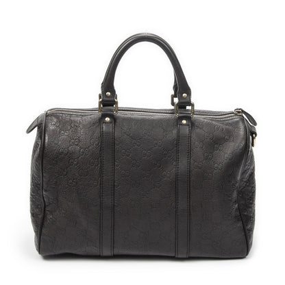 Gucci Medium Boston Dark Brown Guccissima Shoulder Bag — view 5