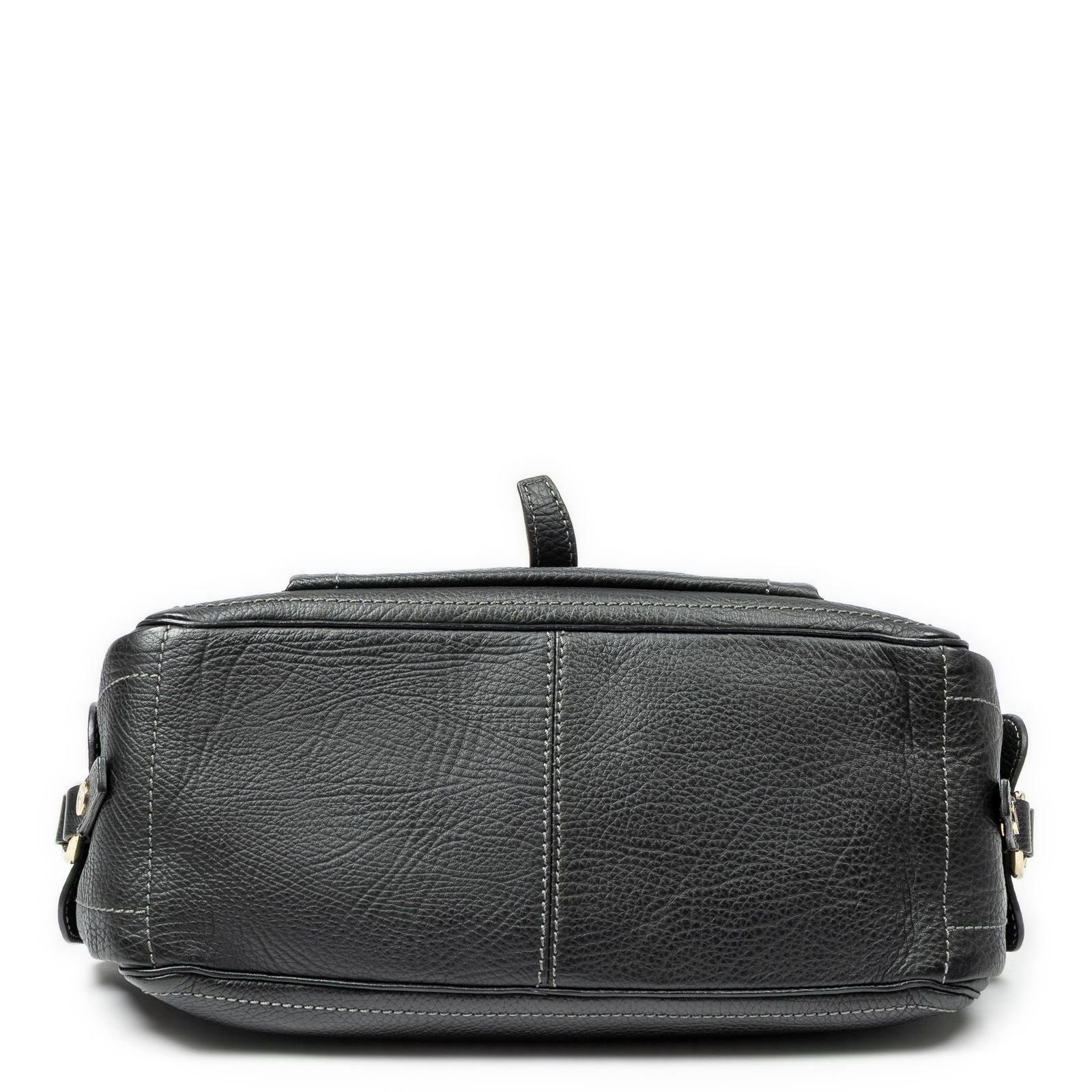 Celine Boogie Bag Black Grain Calfskin Leather — view 6