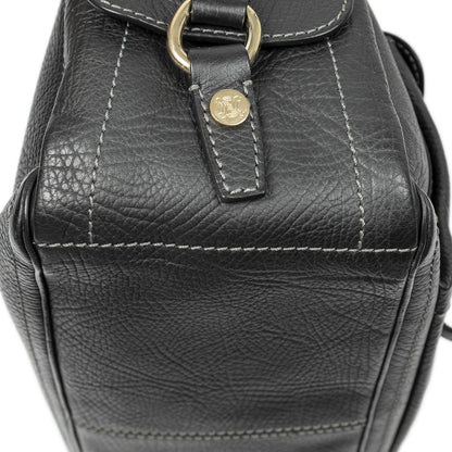 Celine Boogie Bag Black Grain Calfskin Leather — view 8