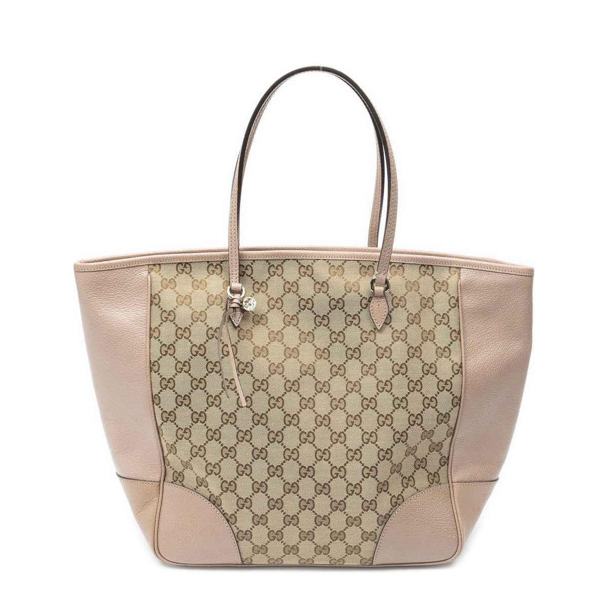 Gucci Bree Tote Beige Pink GG Canvas