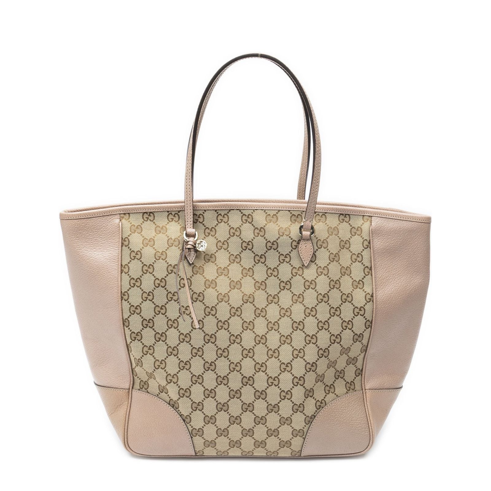 Gucci Bree Tote Beige Pink GG Canvas