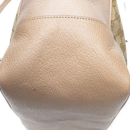 Gucci Bree Tote Beige Pink GG Canvas — view 7