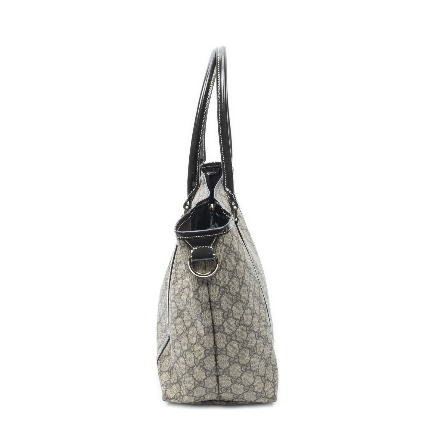 Gucci Medium Joy Tote Beige Brown Supreme Canvas — view 4