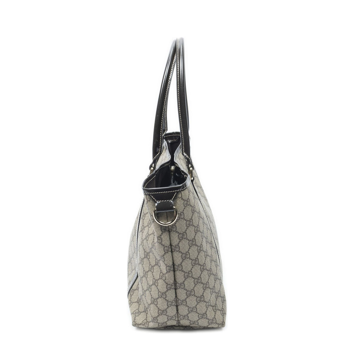 Gucci Medium Joy Tote Beige Brown Supreme Canvas — view 4