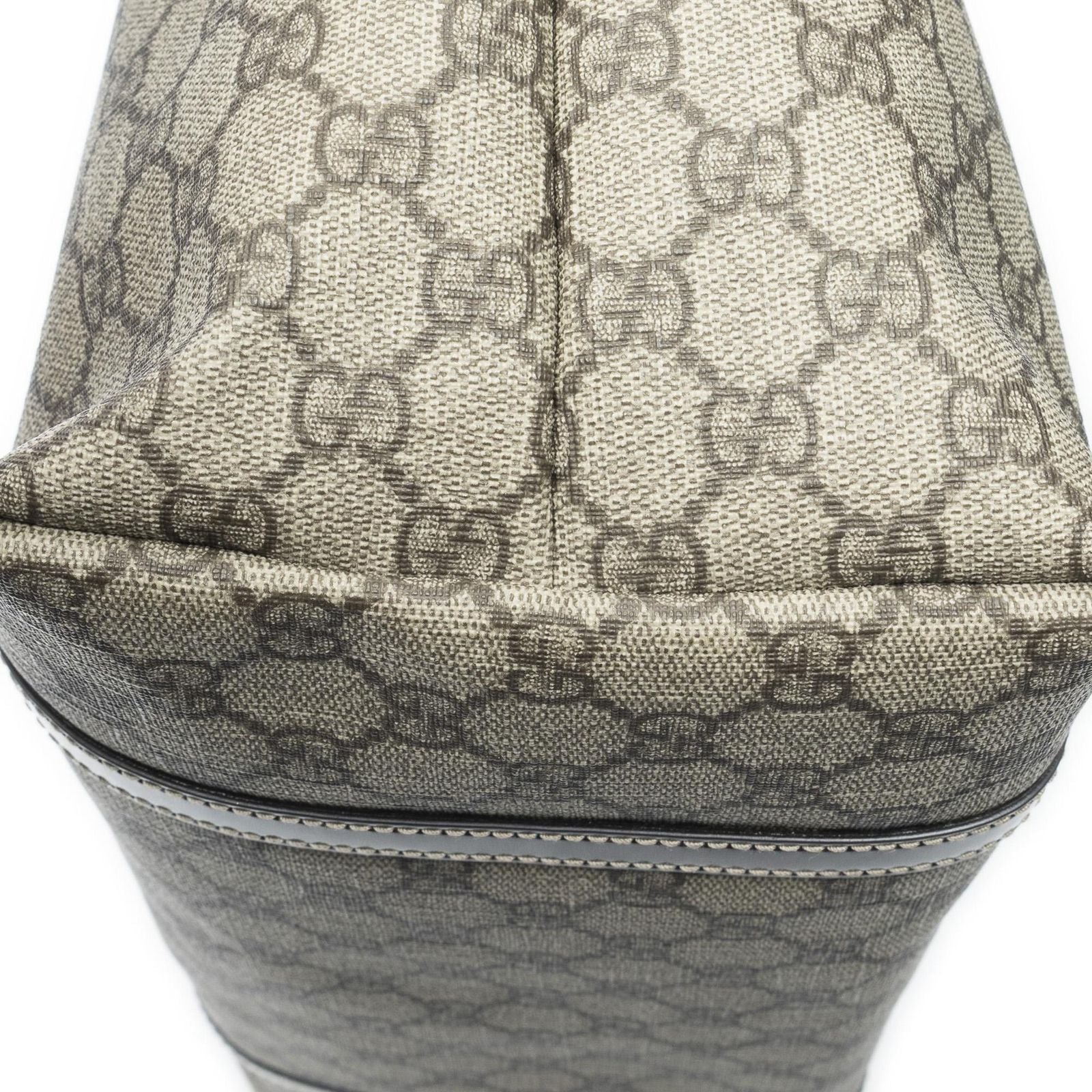 Gucci Medium Joy Tote Beige Brown Supreme Canvas — view 8