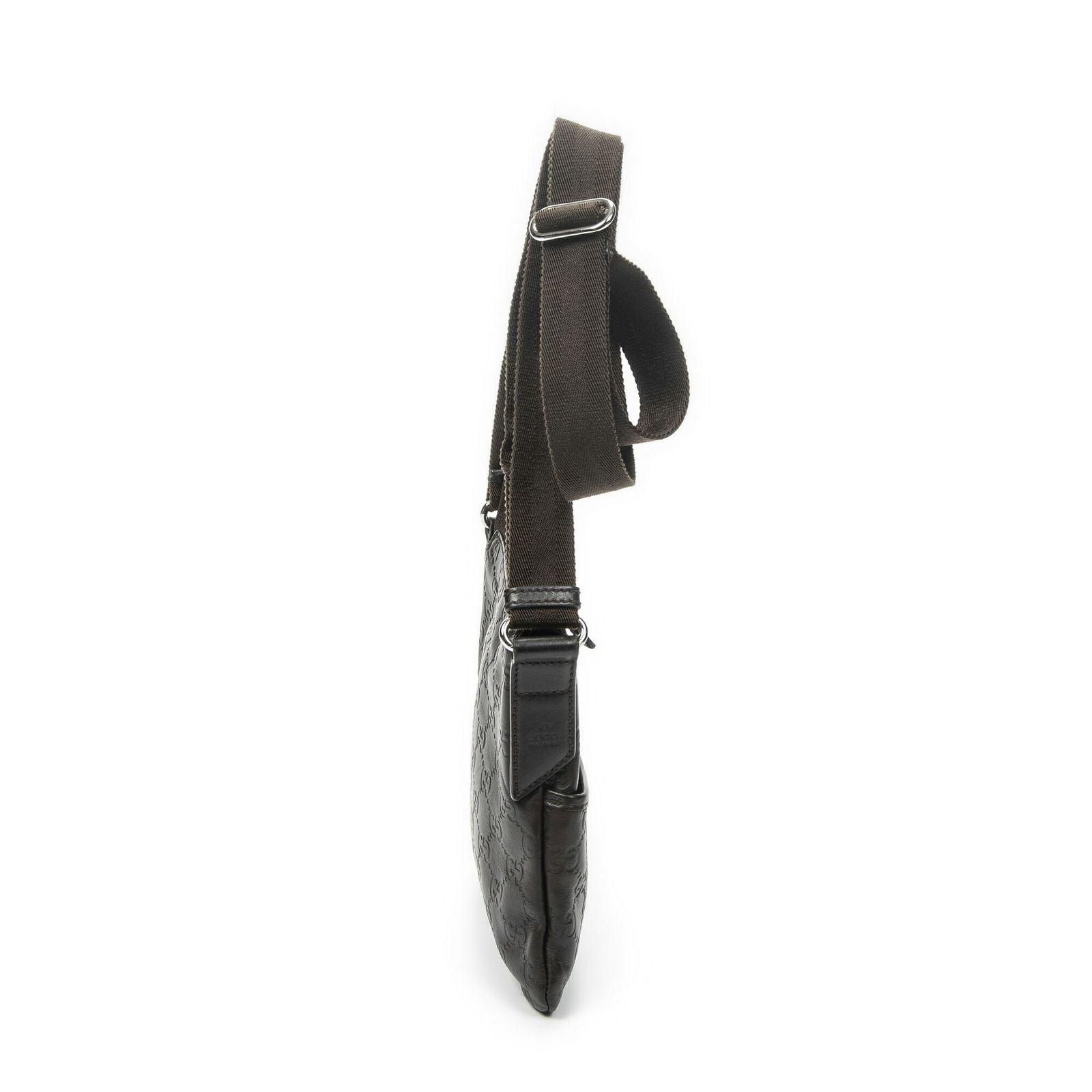 Gucci Zip Messenger Brown Guccissima — view 4