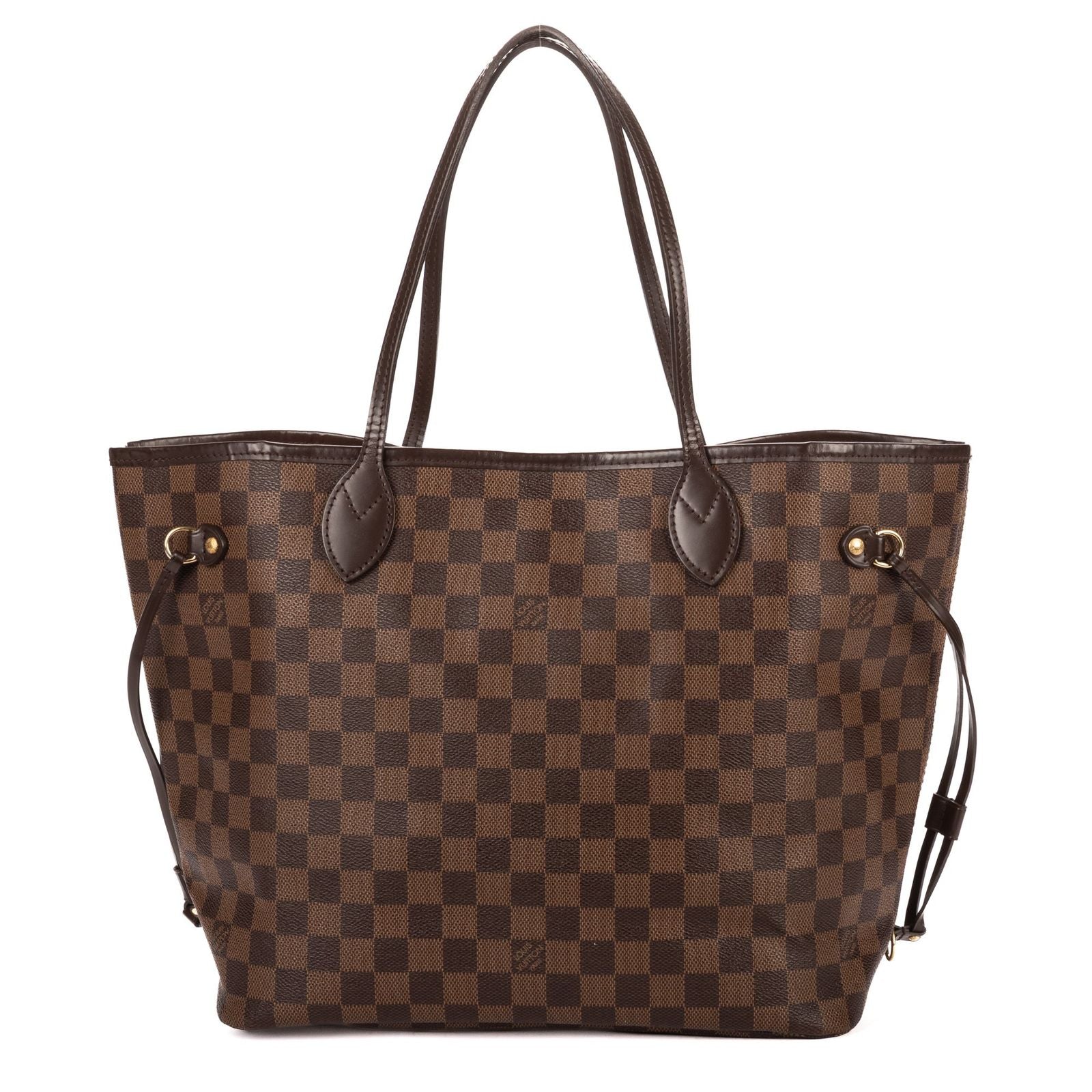 Louis Vuitton Neverfull Brown Damier Ebene Tote — view 5