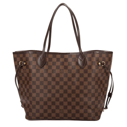 Louis Vuitton Neverfull Brown Damier Ebene Tote — view 5
