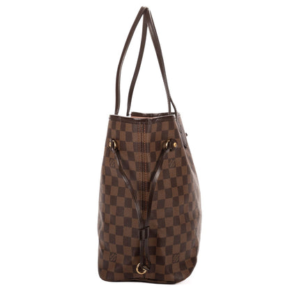 Louis Vuitton Neverfull Brown Damier Ebene Tote — view 4