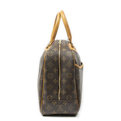Louis Vuitton Deauville Brown Monogram Canvas Handbag — view 4