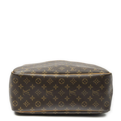 Louis Vuitton Deauville Brown Monogram Canvas Handbag — view 6