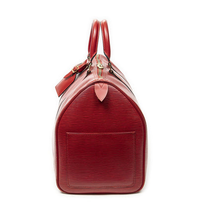 Louis Vuitton Keepall Red — view 3