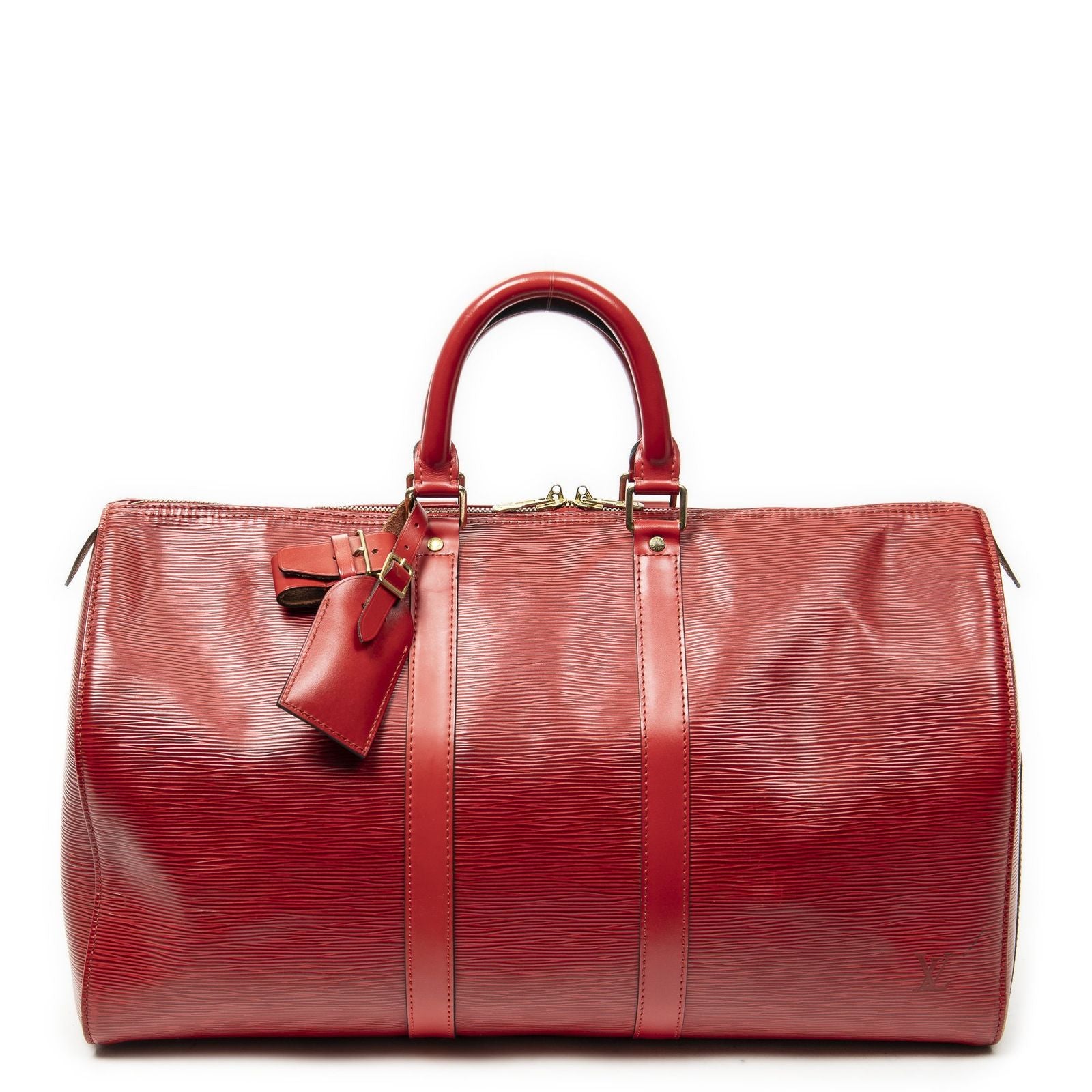 Louis Vuitton Keepall Red