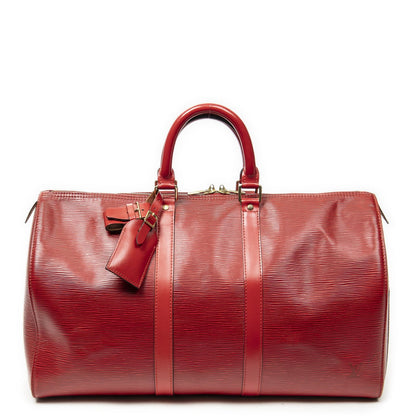 Louis Vuitton Keepall Red