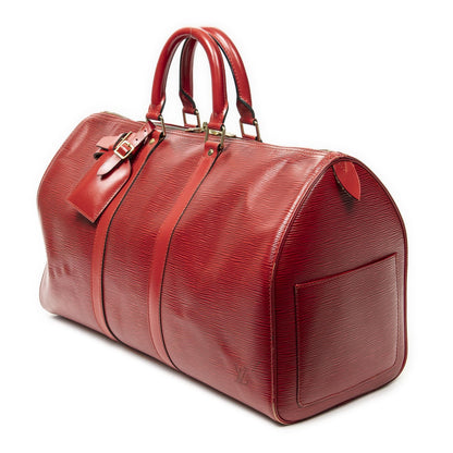 Louis Vuitton Keepall Red — view 2