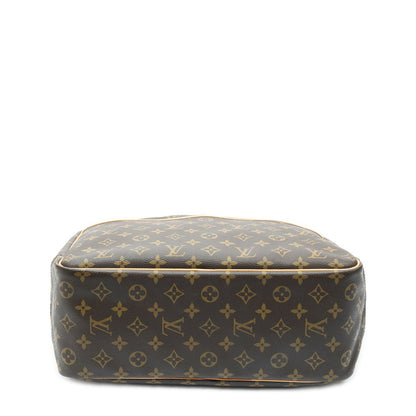 Louis Vuitton Deauville Brown Monogram Canvas Handbag — view 6