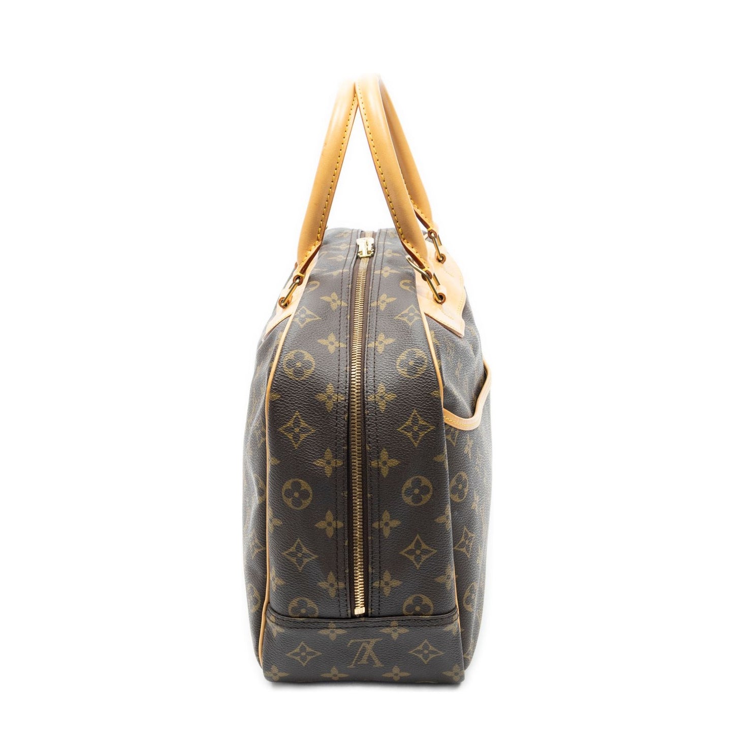 Louis Vuitton Deauville Brown Monogram Canvas Handbag — view 4