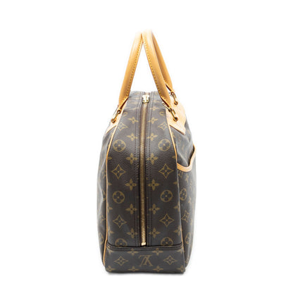 Louis Vuitton Deauville Brown Monogram Canvas Handbag — view 4