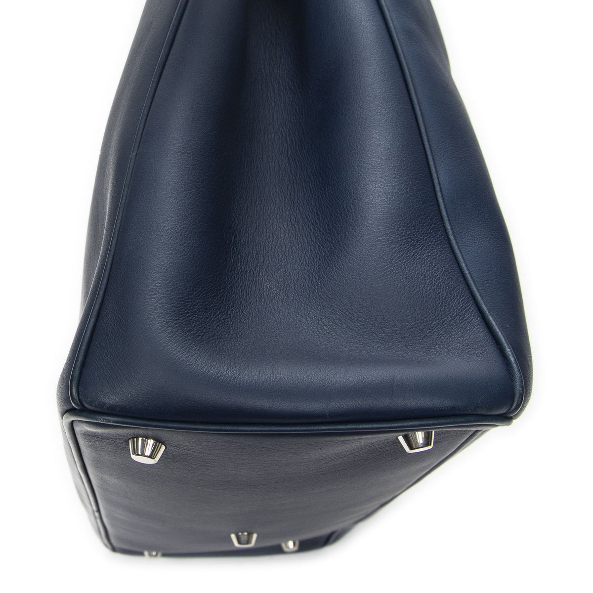 Dior Large Diorissimo Tote Blue Calfskin Leather — view 7