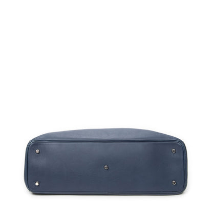 Dior Large Diorissimo Tote Blue Calfskin Leather — view 6