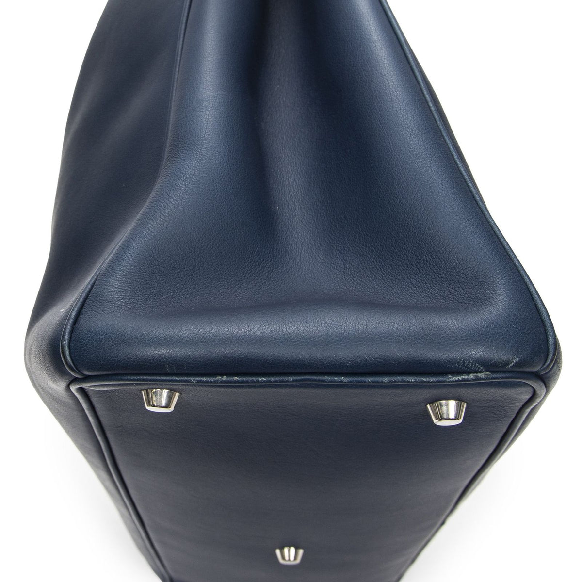 Dior Large Diorissimo Tote Blue Calfskin Leather — view 8