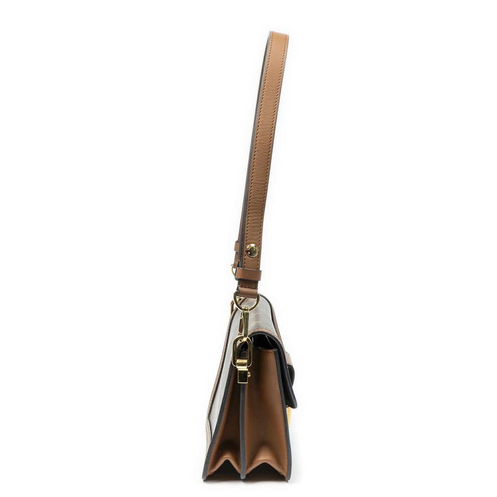 Louis Vuitton Mini Dauphine Brown Monogram Vernis Shoulder Bag — view 4