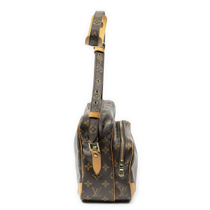 Louis Vuitton Neil Brown Monogram Canvas Shoulder Bag — view 4