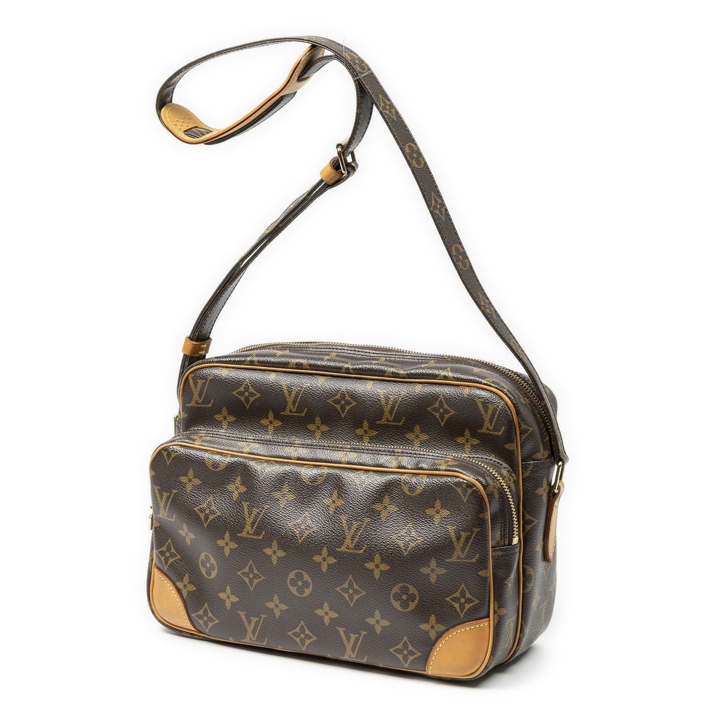 Louis Vuitton Neil Brown Monogram Canvas Shoulder Bag — view 2
