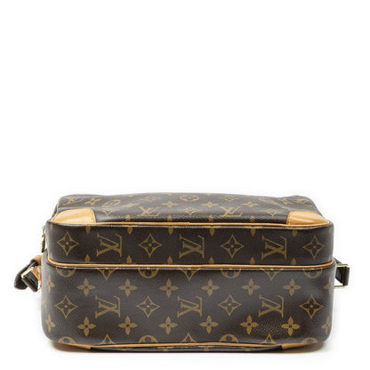Louis Vuitton Neil Brown Monogram Canvas Shoulder Bag — view 6
