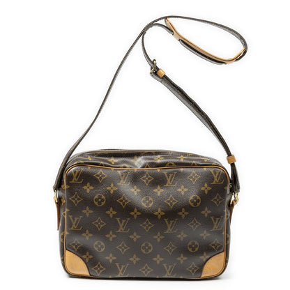Louis Vuitton Neil Brown Monogram Canvas Shoulder Bag — view 5