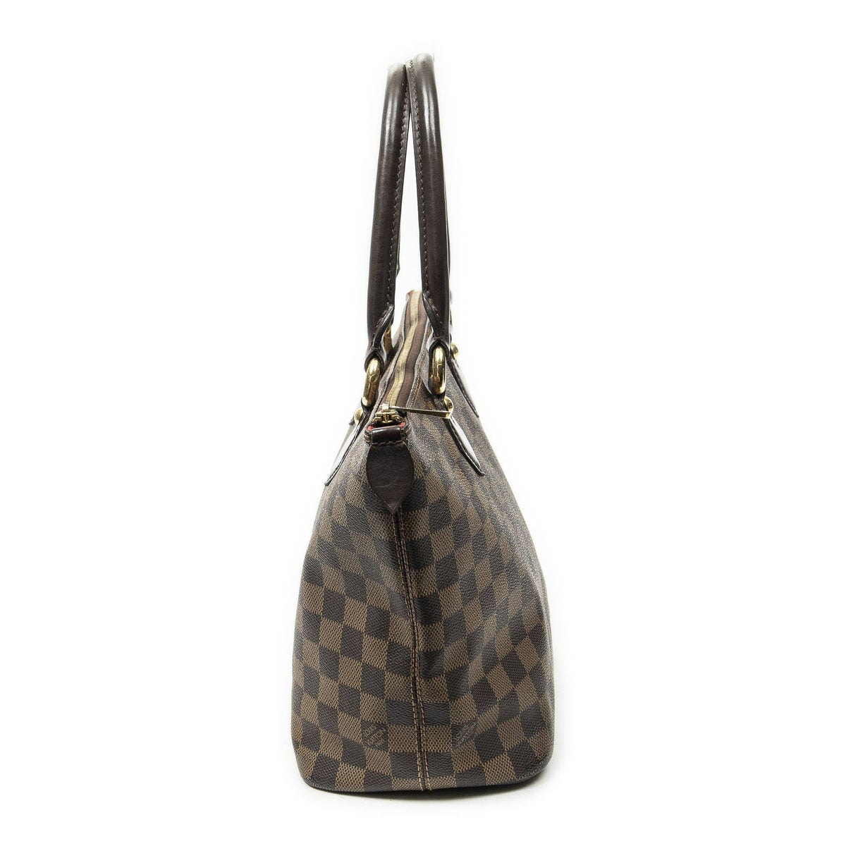 Louis Vuitton Saleya Brown Damier Ebene Shoulder Bag — view 4