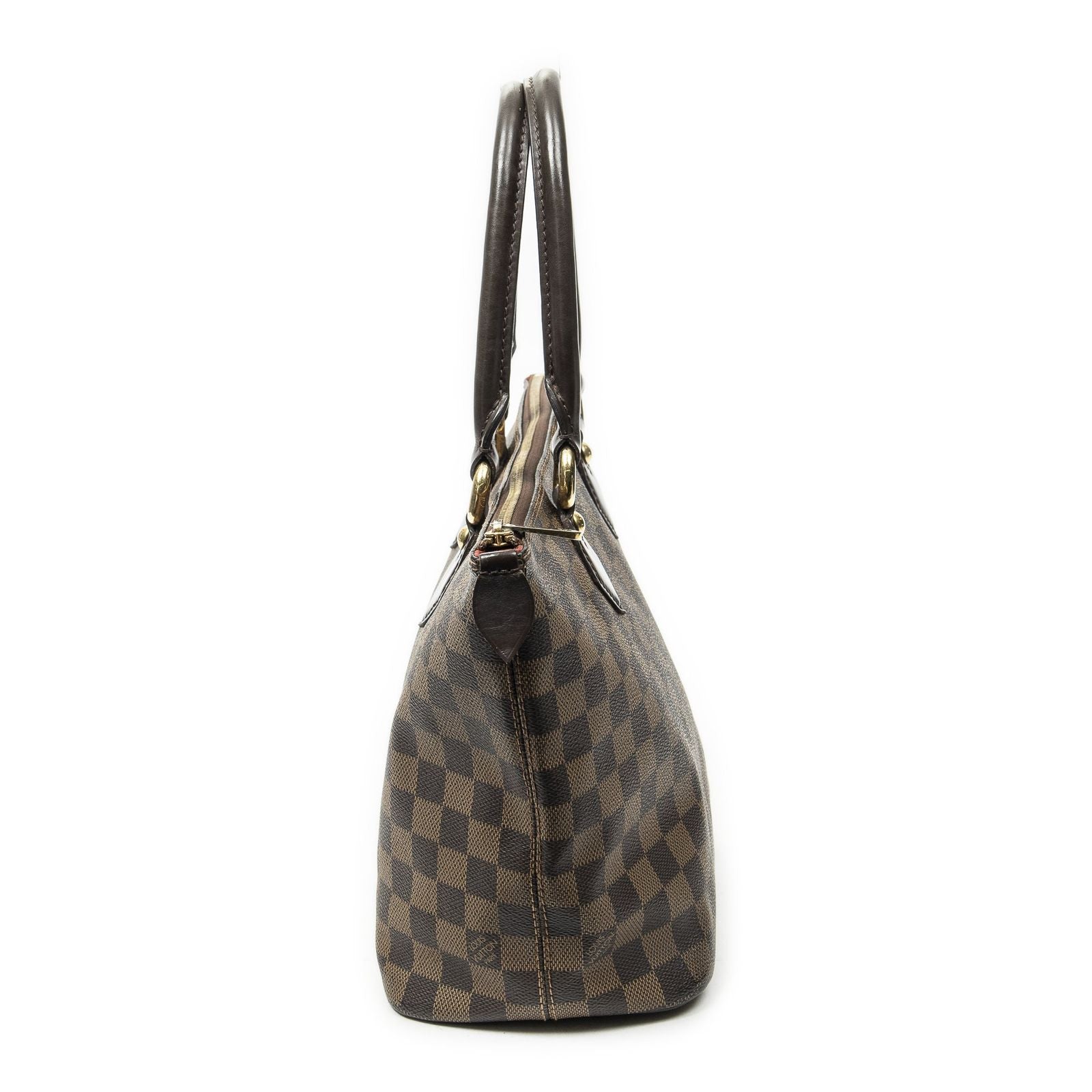 Louis Vuitton Saleya Brown Damier Ebene Shoulder Bag — view 4