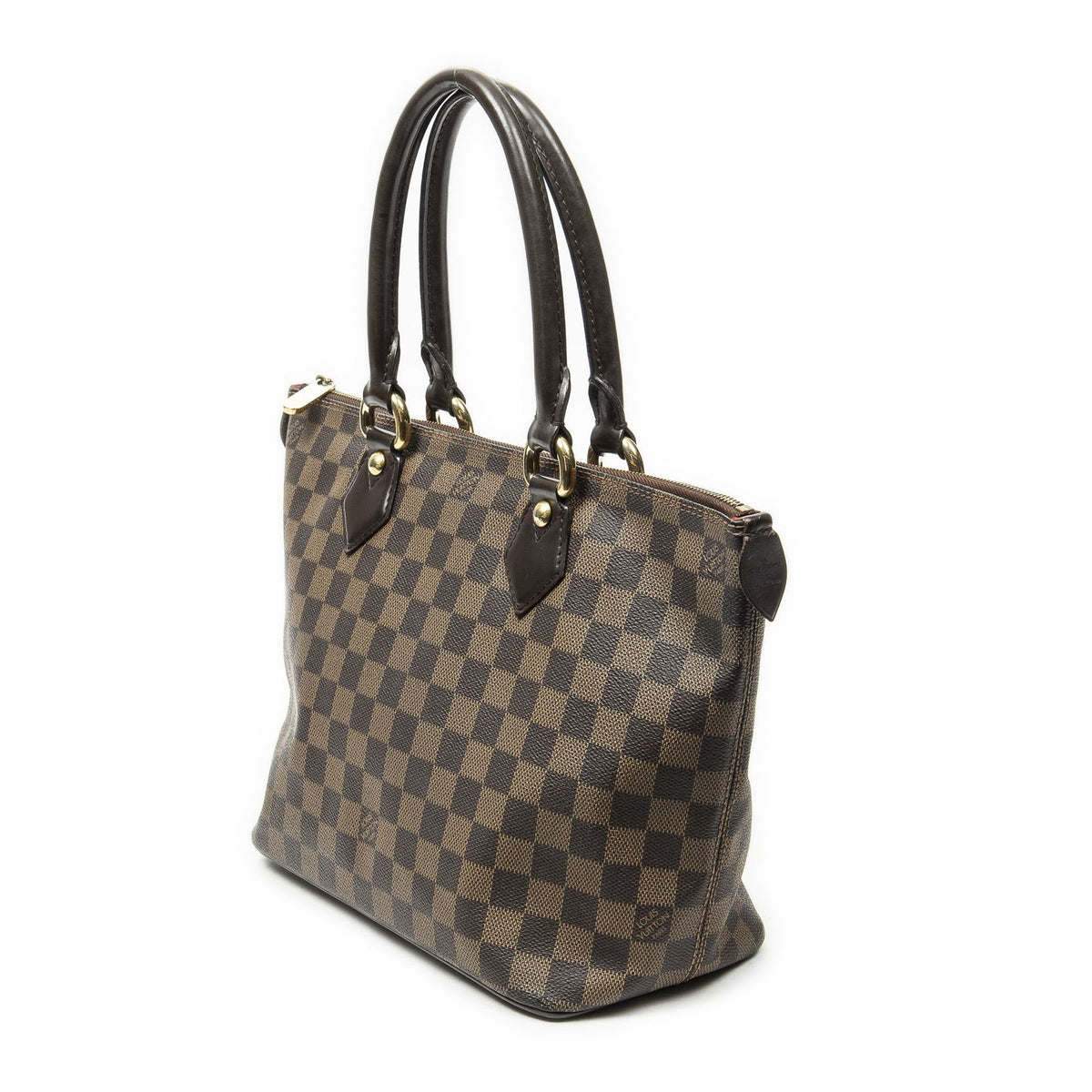 Louis Vuitton Saleya Brown Damier Ebene Shoulder Bag — view 2