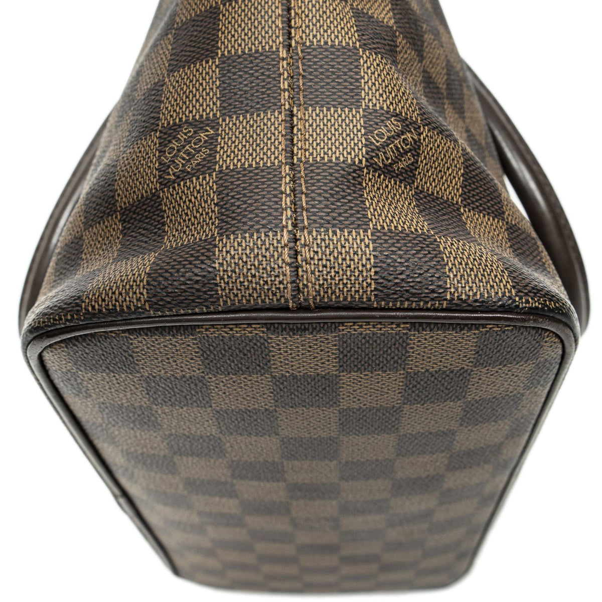 Louis Vuitton Saleya Brown Damier Ebene Shoulder Bag — view 8