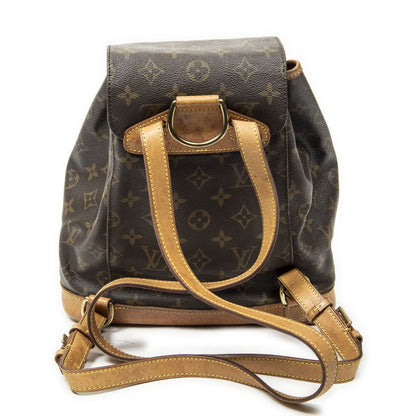 Louis Vuitton Montsouris Brown Monogram Canvas Backpack — view 5