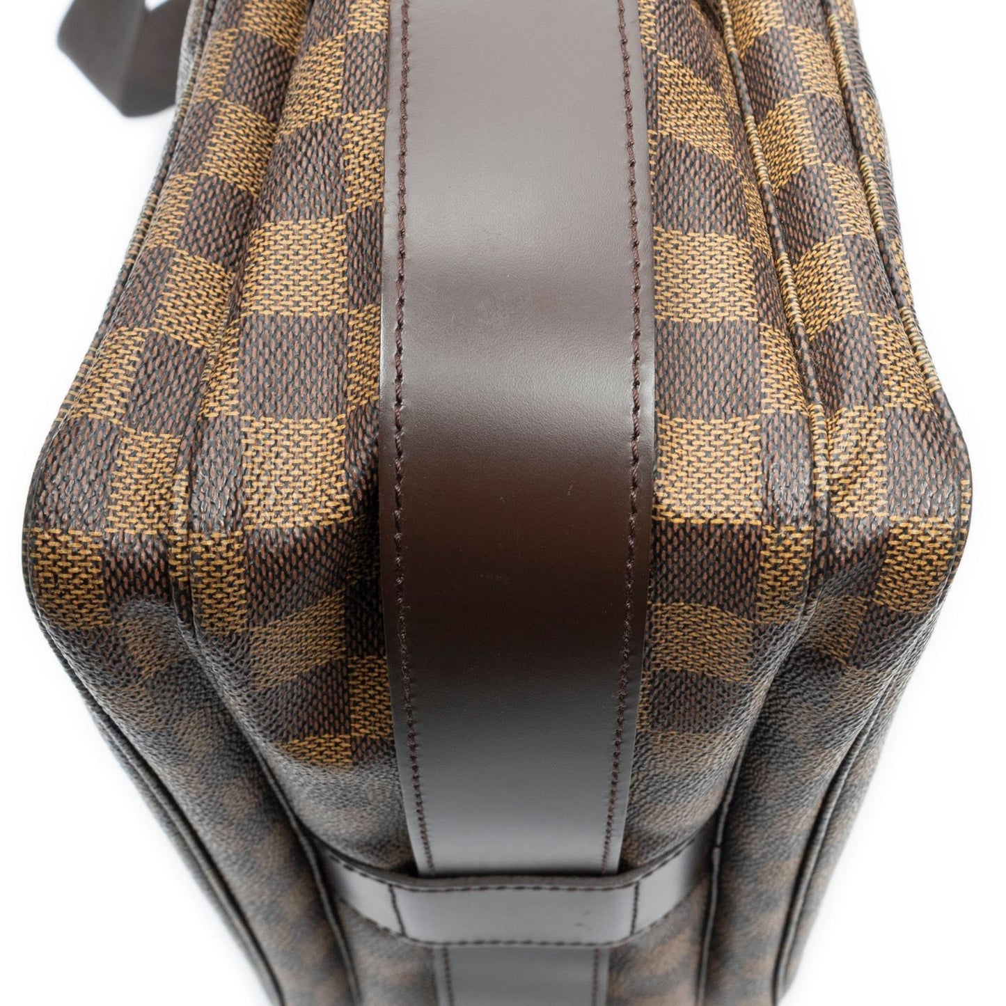 Louis Vuitton Naviglio Brown Damier Ebene Shoulder Bag — view 8