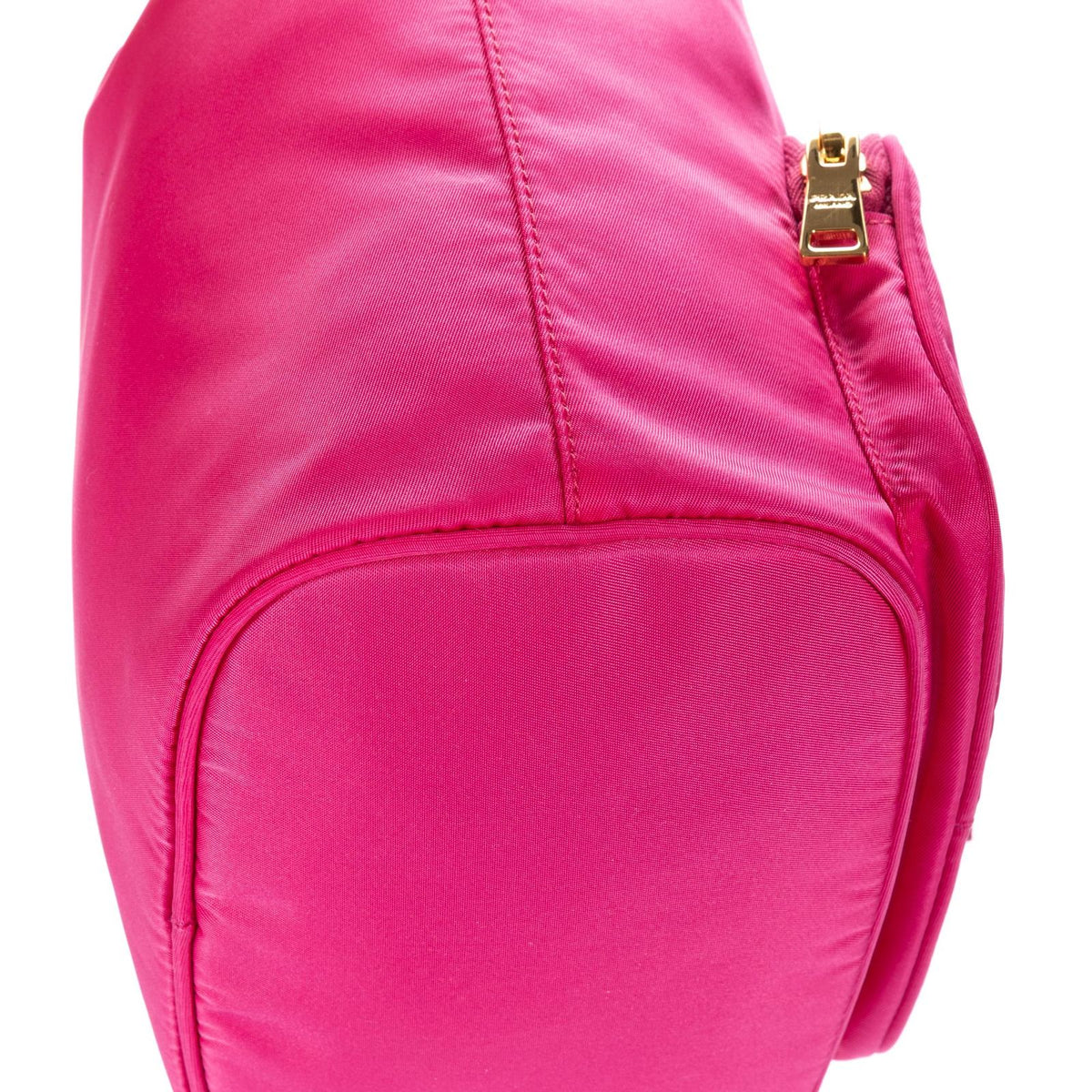 Prada Re-Nylon Duet Bucket Bag Pink Nylon — view 7