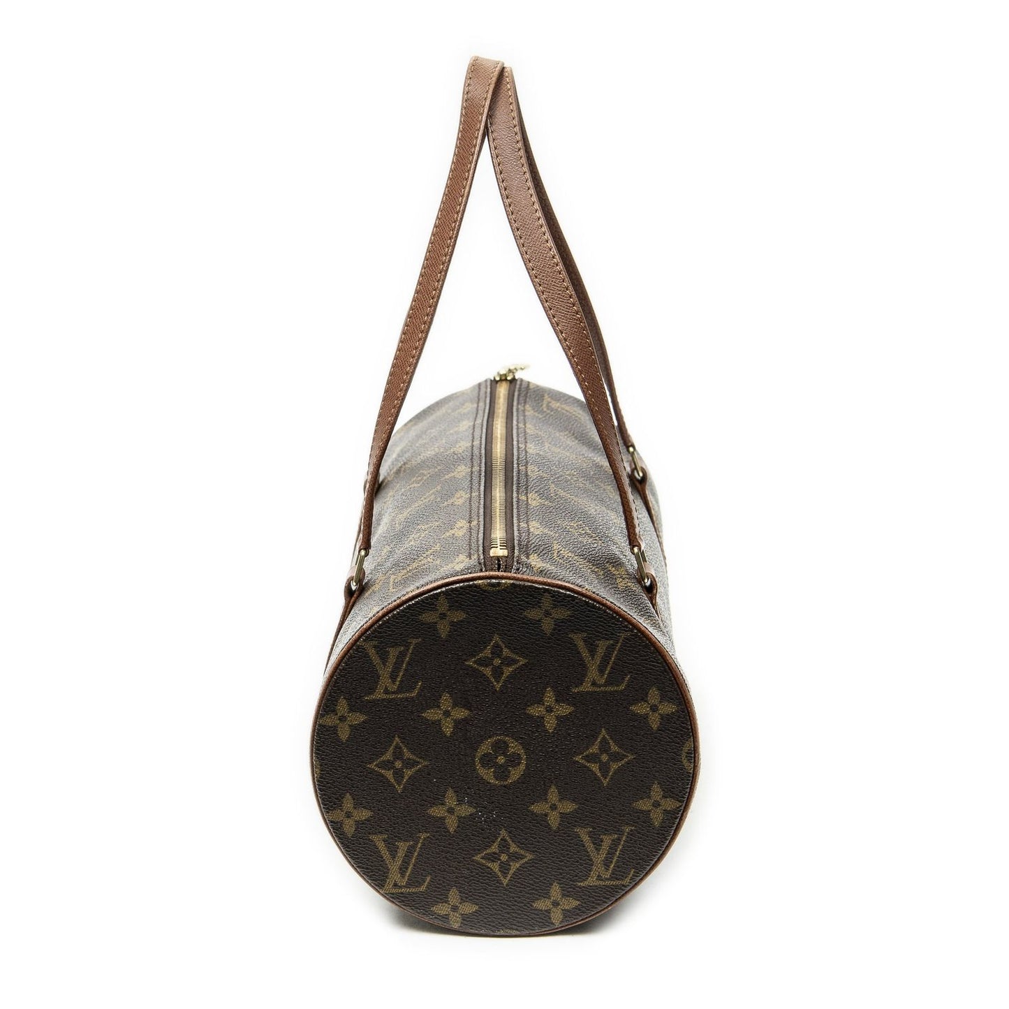 Louis Vuitton Papillon Brown Monogram Canvas Handbag — view 3