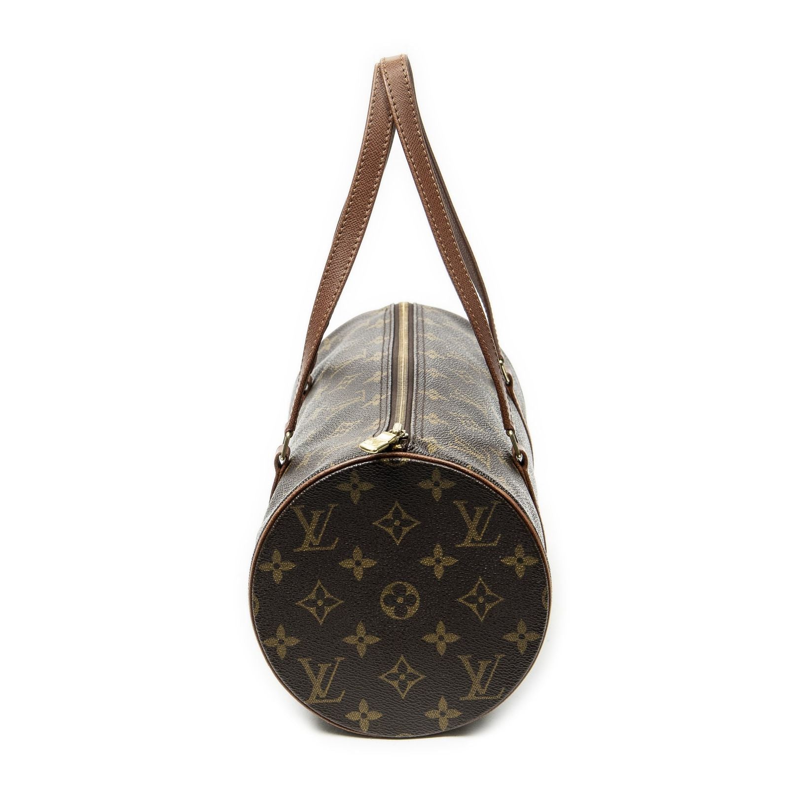 Louis Vuitton Papillon Brown Monogram Canvas Handbag — view 4