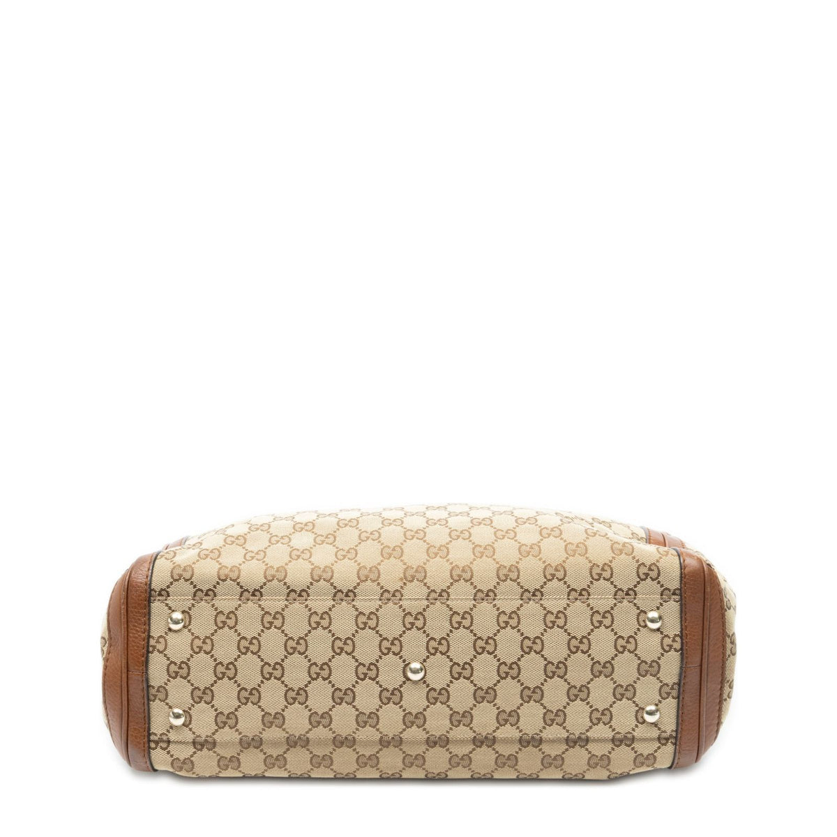 Gucci Falabella Tote Brown Beige GG Canvas — view 6