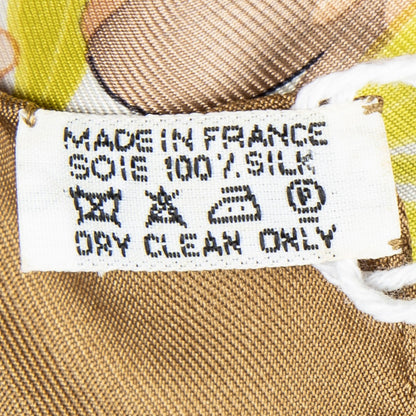 Hermes Scarf Brown — view 5