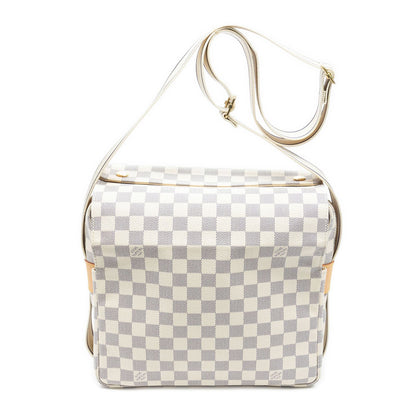 Louis Vuitton Naviglio Ivory Damier Azur Shoulder Bag